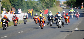 The start of the 2008 Ultra-Lightweight TT (Stephen Davison/Pacemaker Press International)